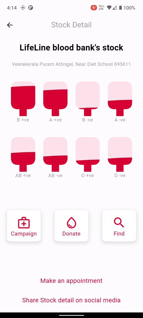 Blood Bank (Prototype)