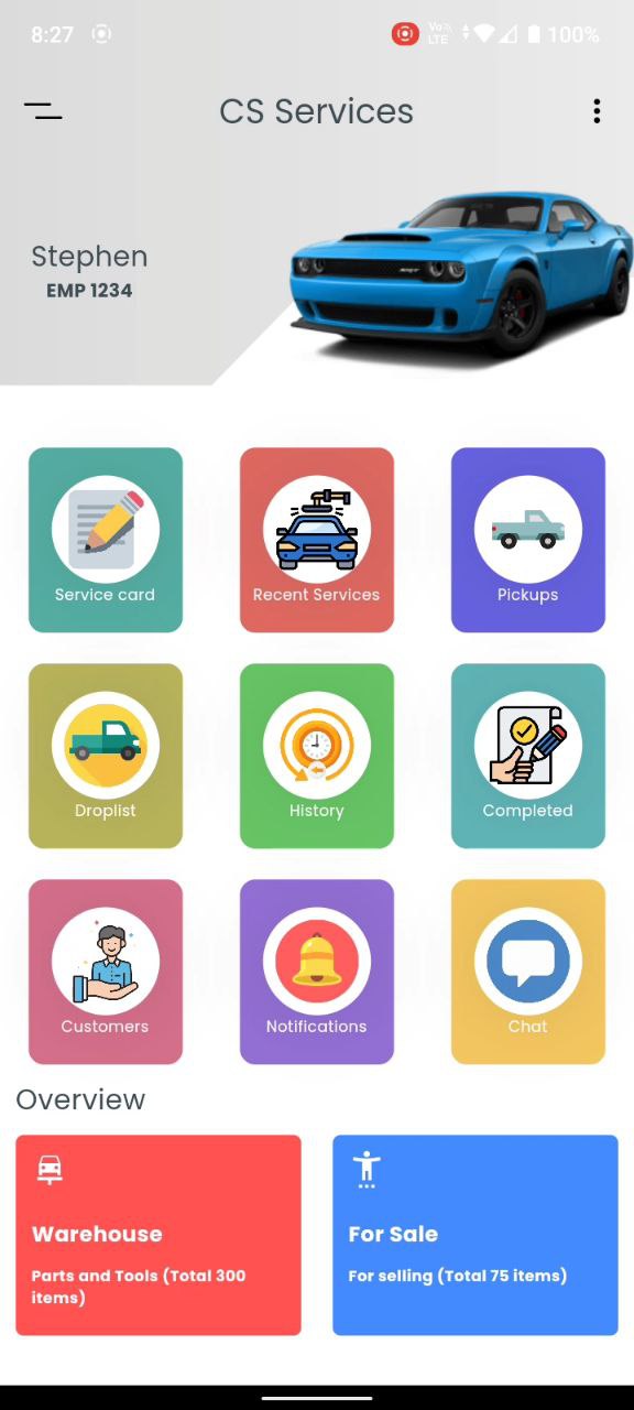 Service Center App